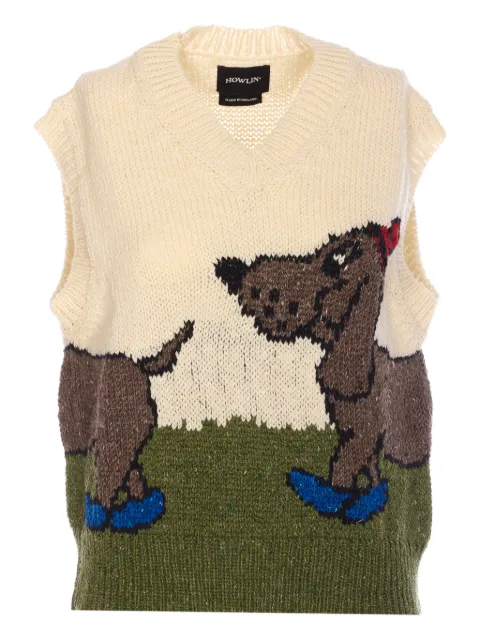 Howlin' Bumper Lover knit vest