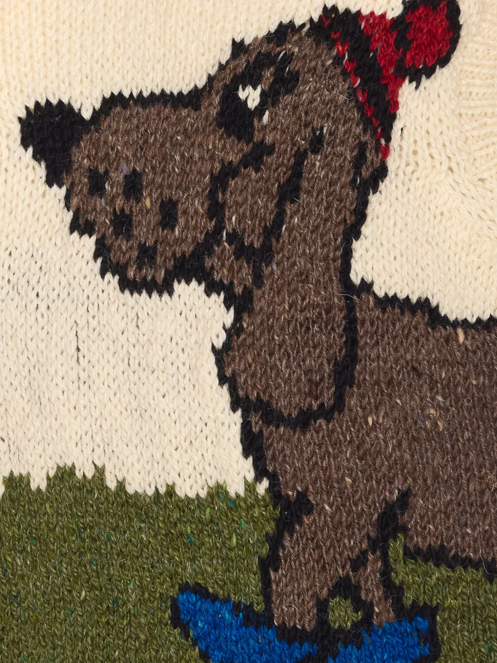 Howlin' Bumper Lover Knit Vest In Neutral