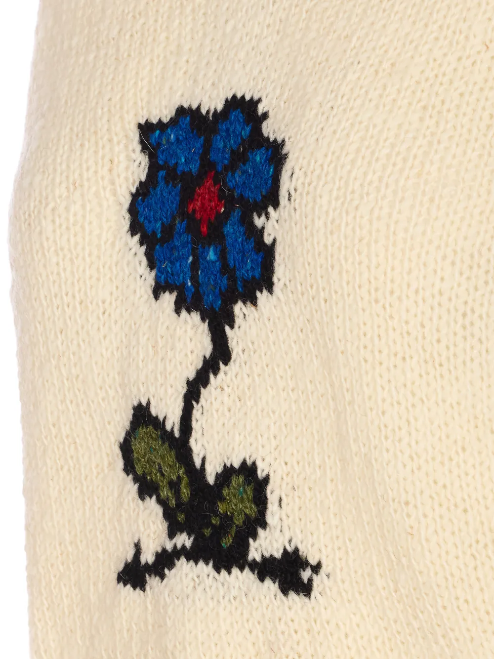 Howlin' V-neck Embroidered Vest In Neutral