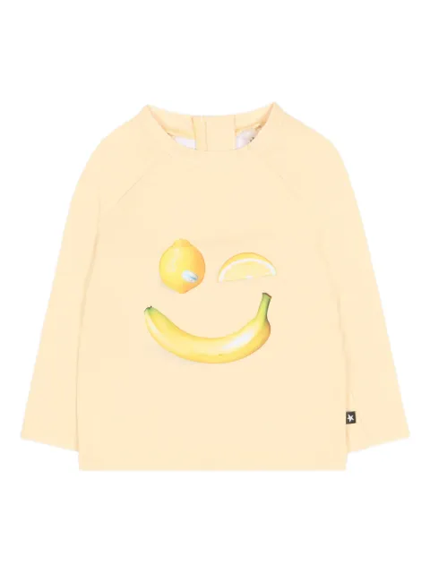 Molo fruit-print sun-protection top