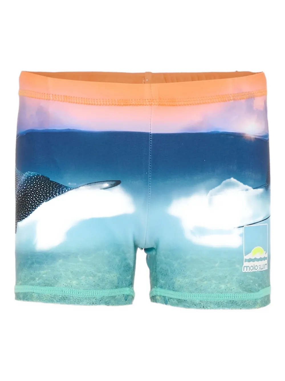 Molo printed swim boxers | Blue | Image 1