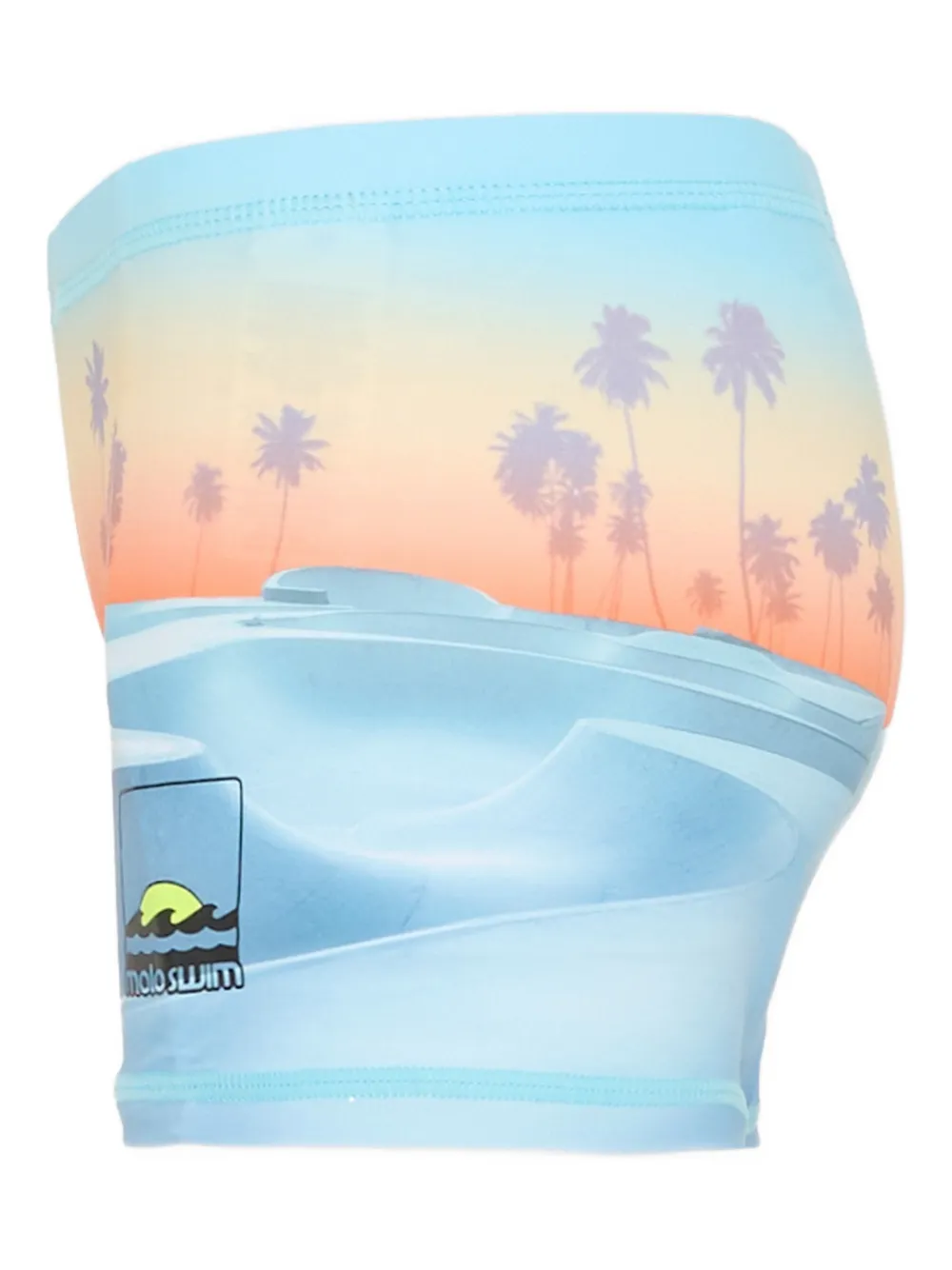 Molo Zwembroek met print Blauw