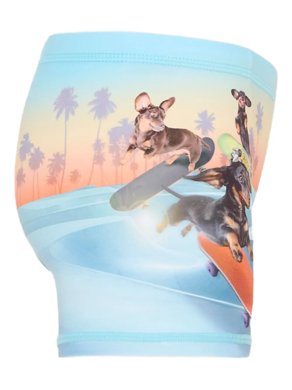 Molo Zwembroek met print Blauw