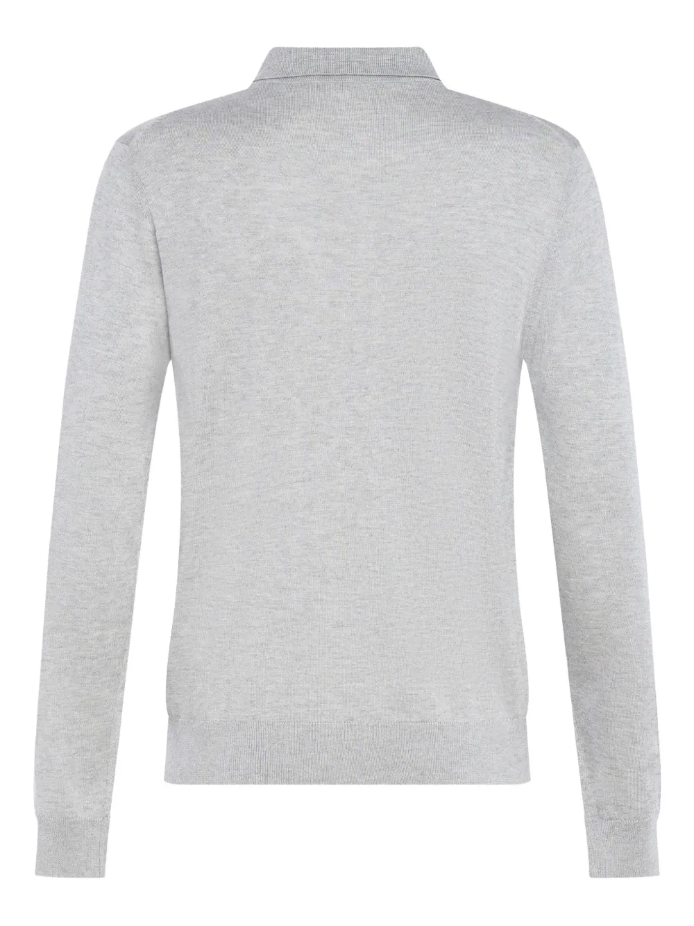 FRANZESE COLLECTION ribbed polo shirt - Grijs