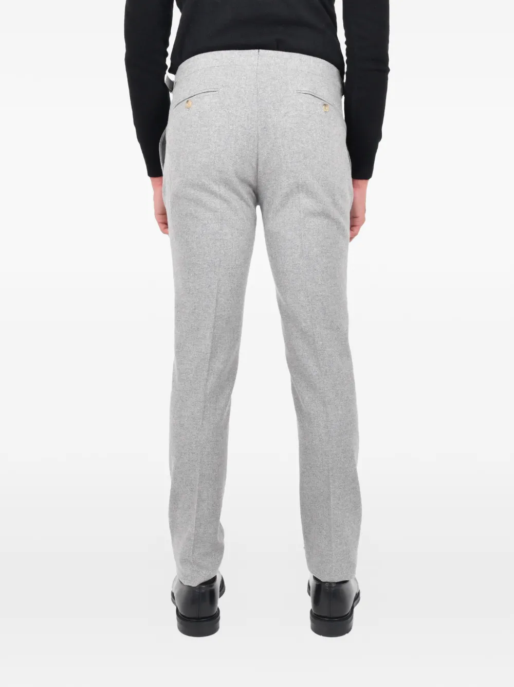 FRANZESE COLLECTION darted tailored trousers - Grijs