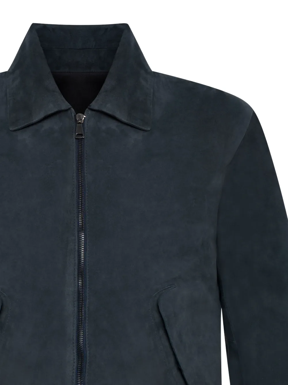 Franzese Collection Franzese Napoli Bugatti Model Jacket In Blue