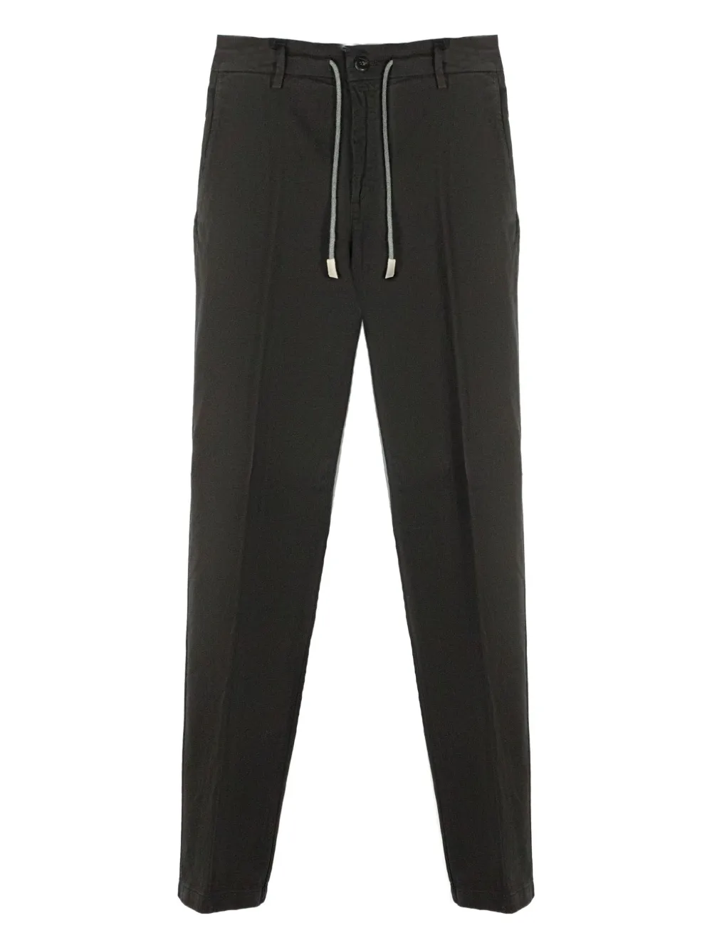 Eleventy drawstring straight-leg trousers | Black | Image 1