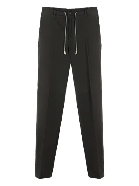 Eleventy drawstring straight-leg trousers
