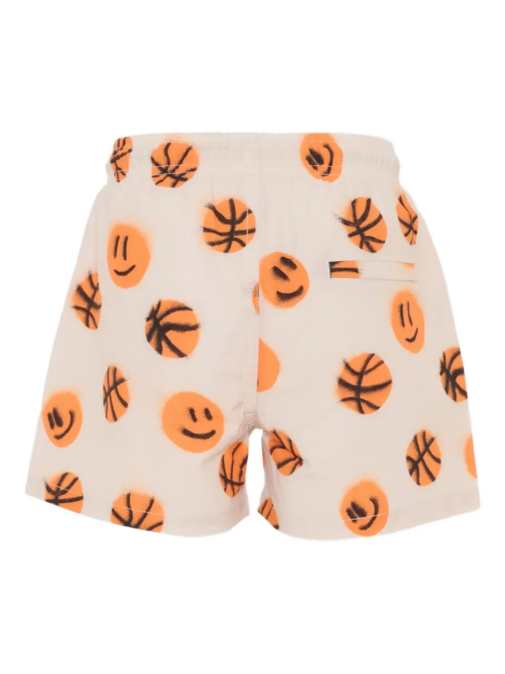 Molo smiley basketball-print swim shorts | Teen Swim Shorts & Trunks | Image 2