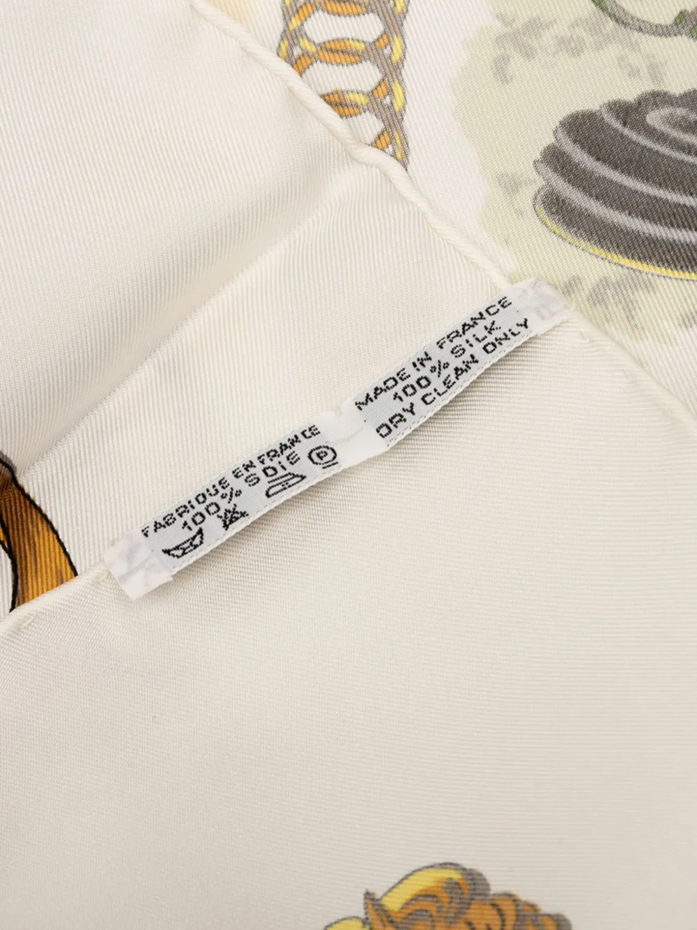 Hermès Pre-Owned mascada de seda La Promenade De Longchamps 2000-2020 | Image 2