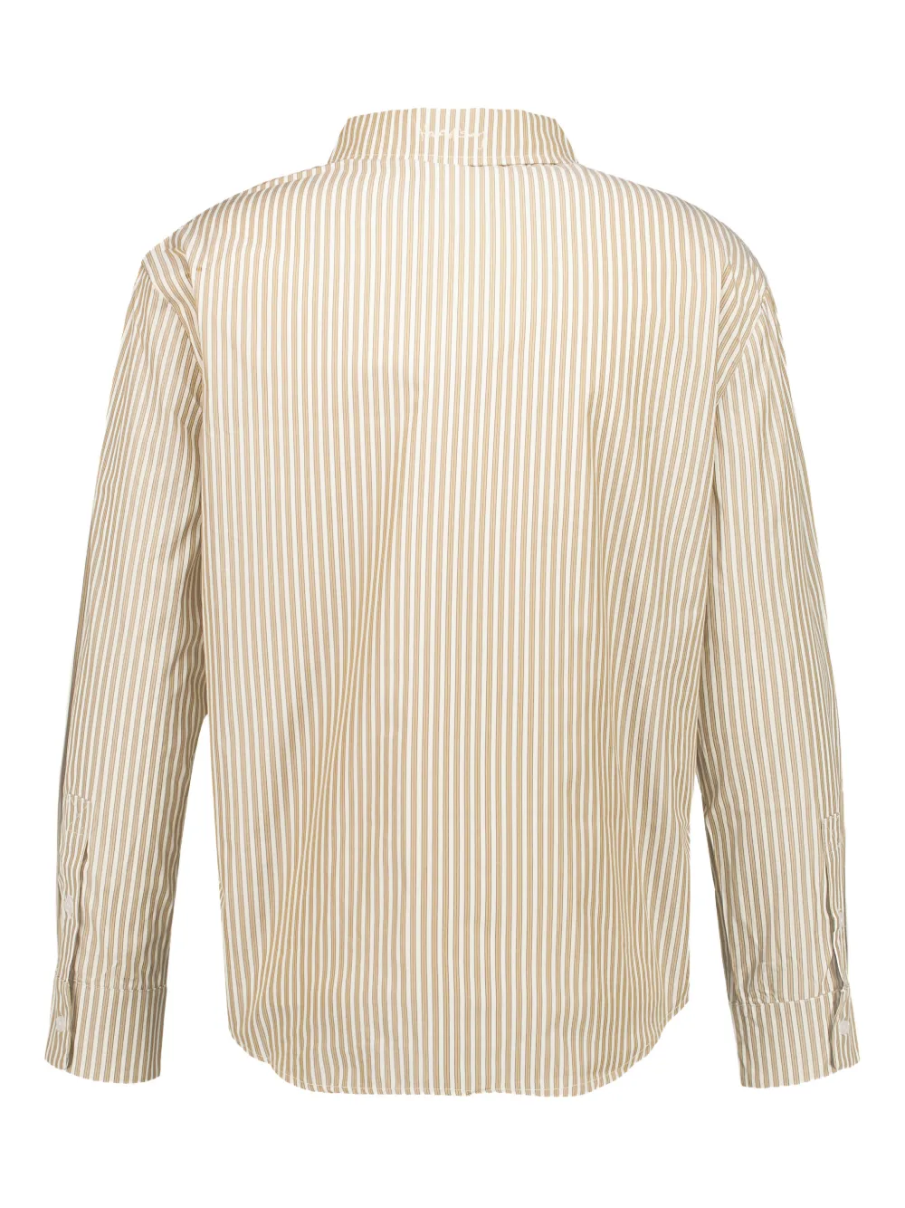 House Of Sunny Striped-design Shirt In Brown