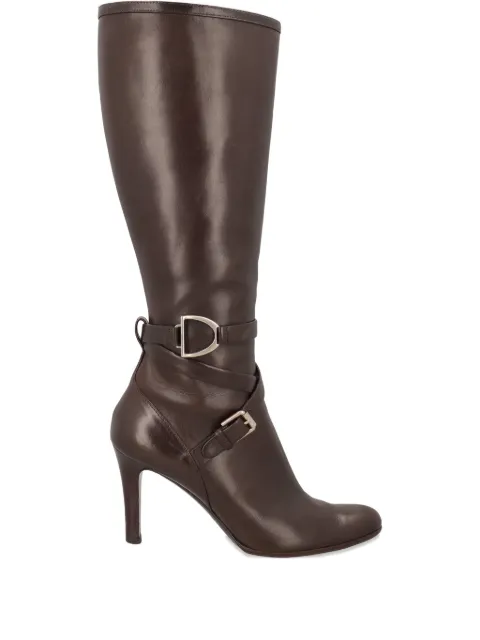 Polo Ralph Lauren Vintage botas con tacón de 90mm