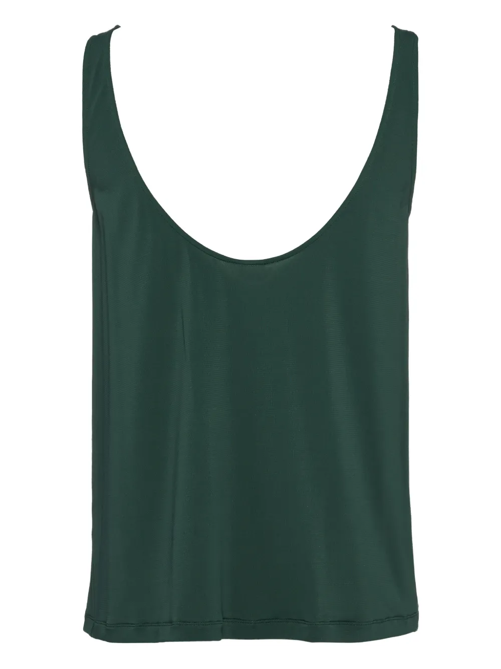 ERES Anae top met diepe ronde hals Groen