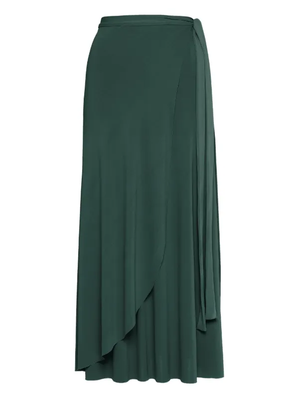 Eres Julieta Tie Skirt in Green