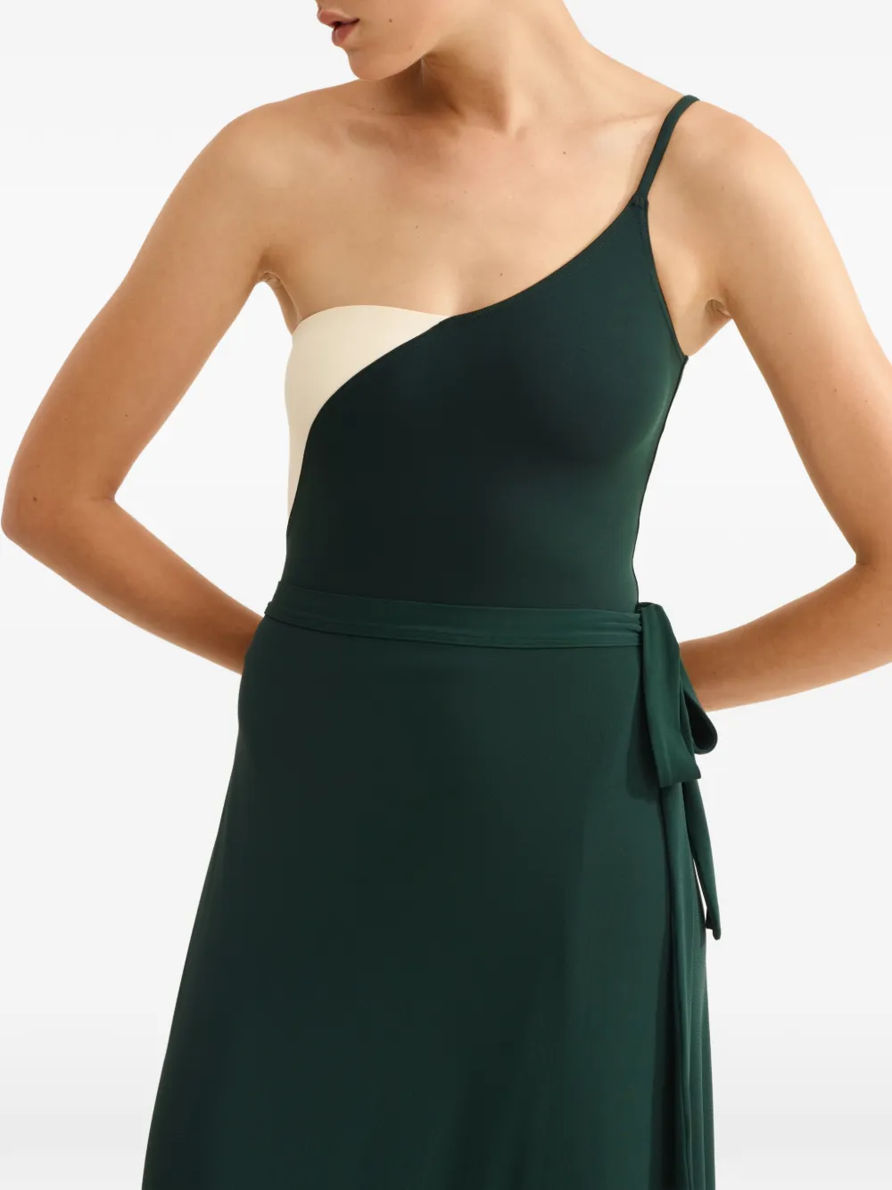 ERES Julieta rok met gestrikte taille Groen