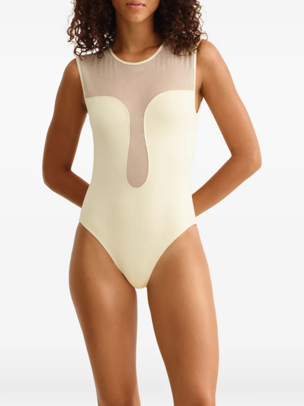  Eres Unique One-piece Swimsuit - Neutrals 