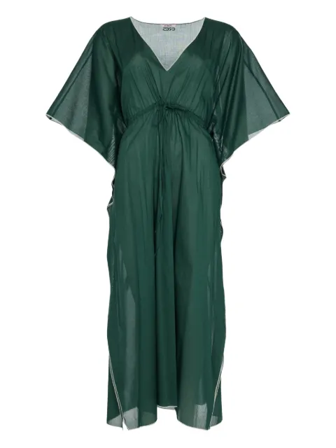 ERES Voilier v-neck drawstring dress