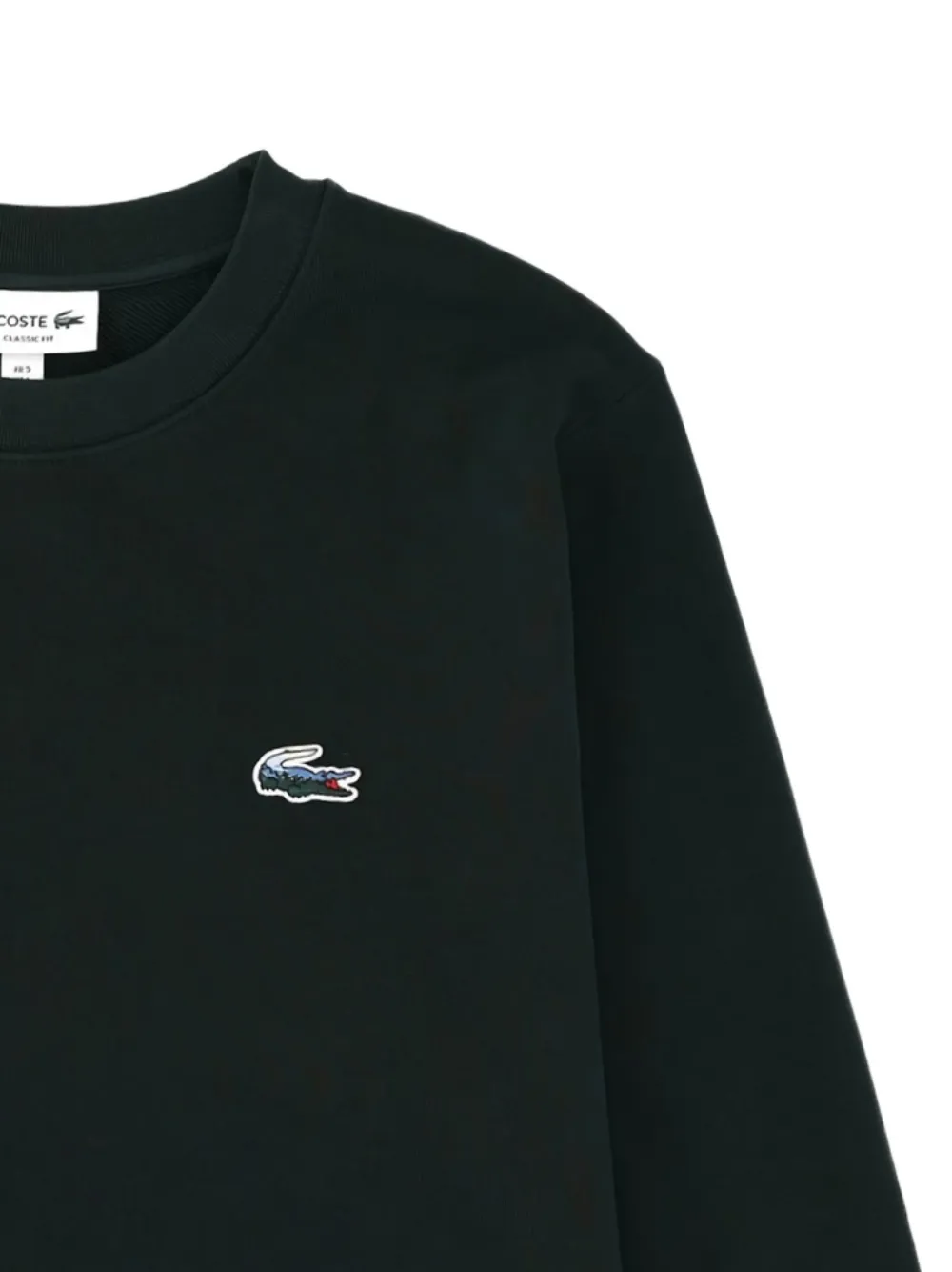 Lacoste logo-detail sweatshirt - Groen