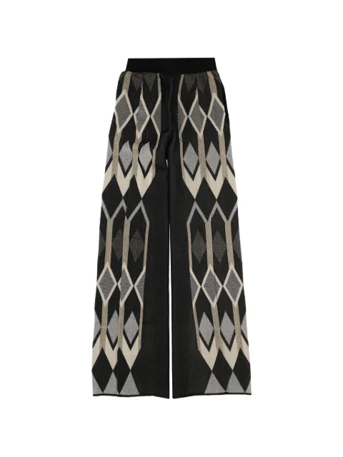 Circus Hotel diamond geometric trousers