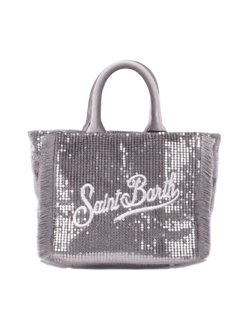 MC2 Saint Barth Kids sequin-embellished tote bag - Grijs