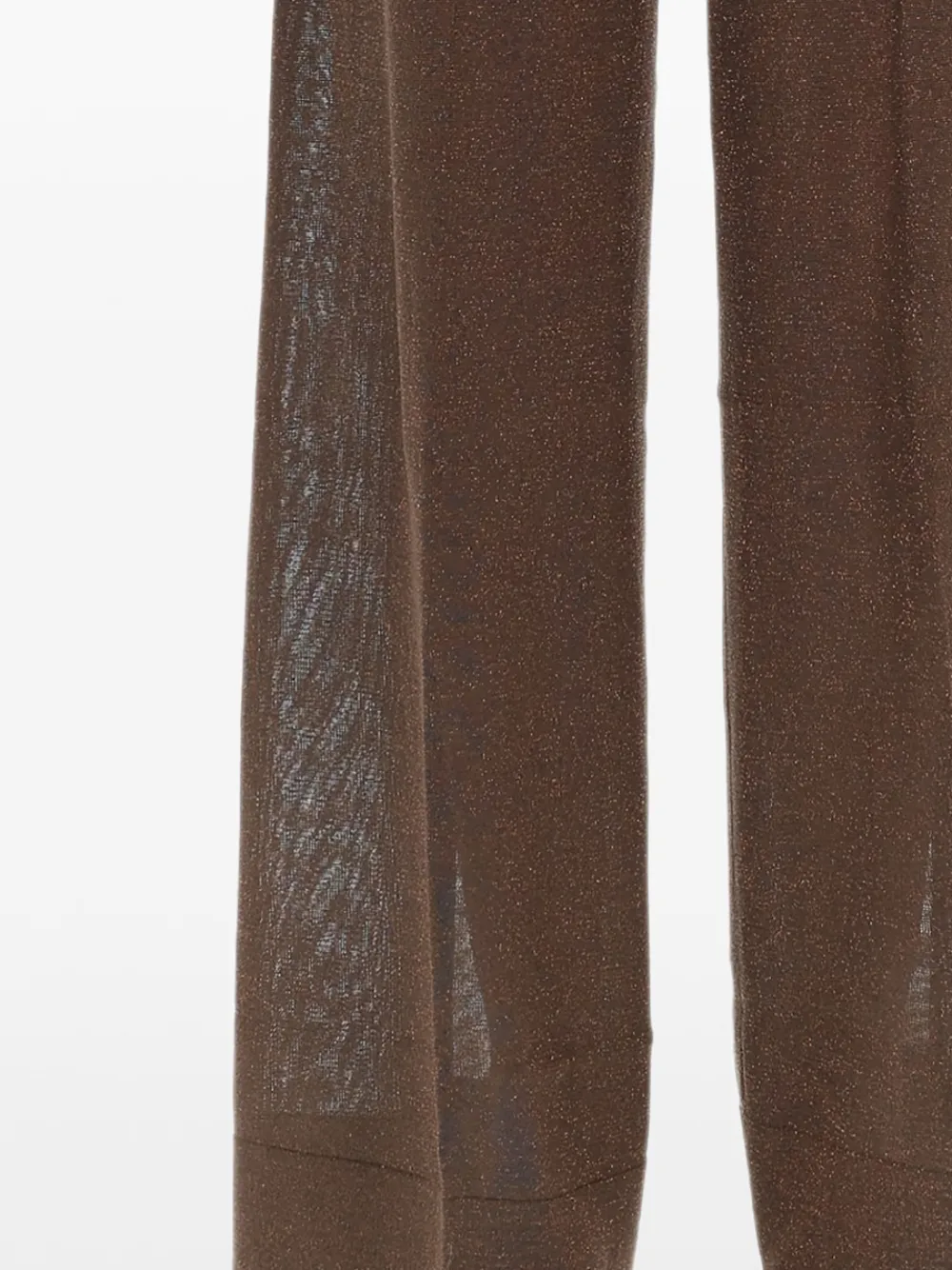 Circus Hotel Pantalon met mesh vlak Bruin