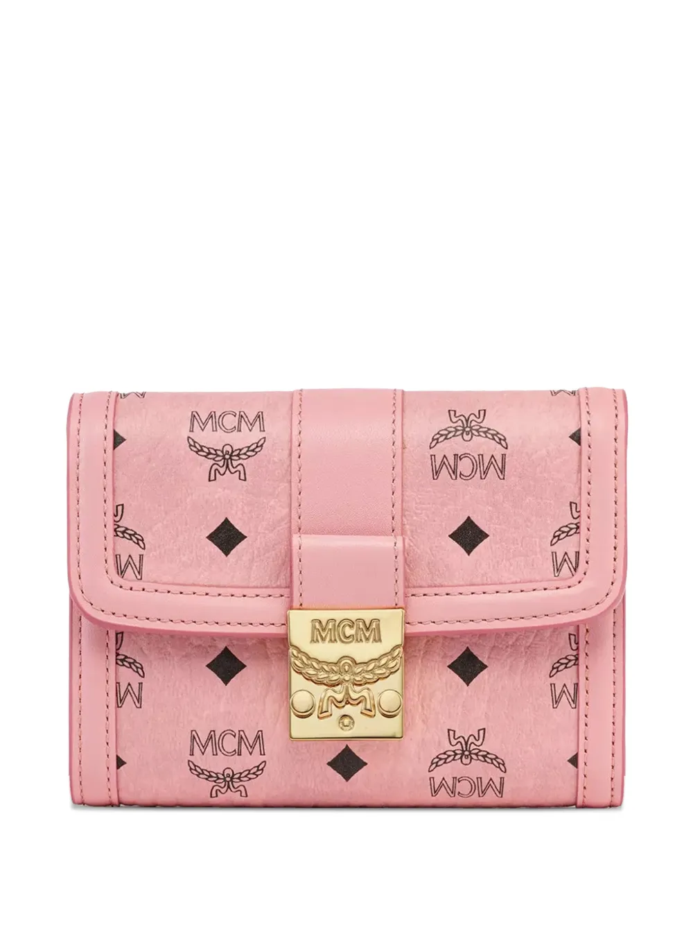 MCM small Tracy wallet - Rosa