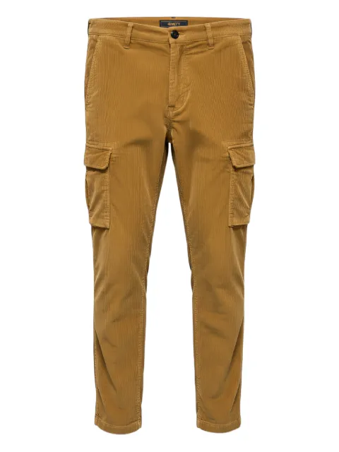 40 WEFT cargo-pockets straight-leg trousers