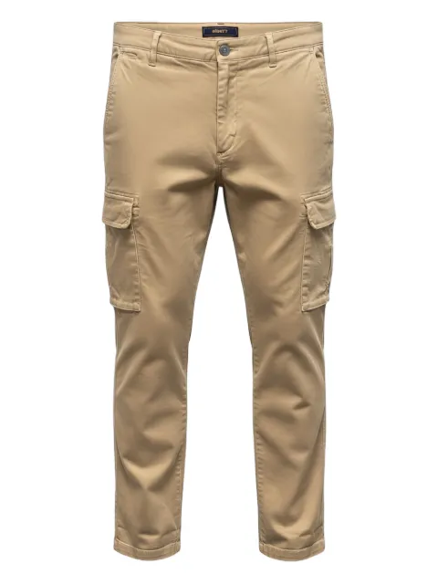 40 WEFT cargo-pockets straight-leg trousers