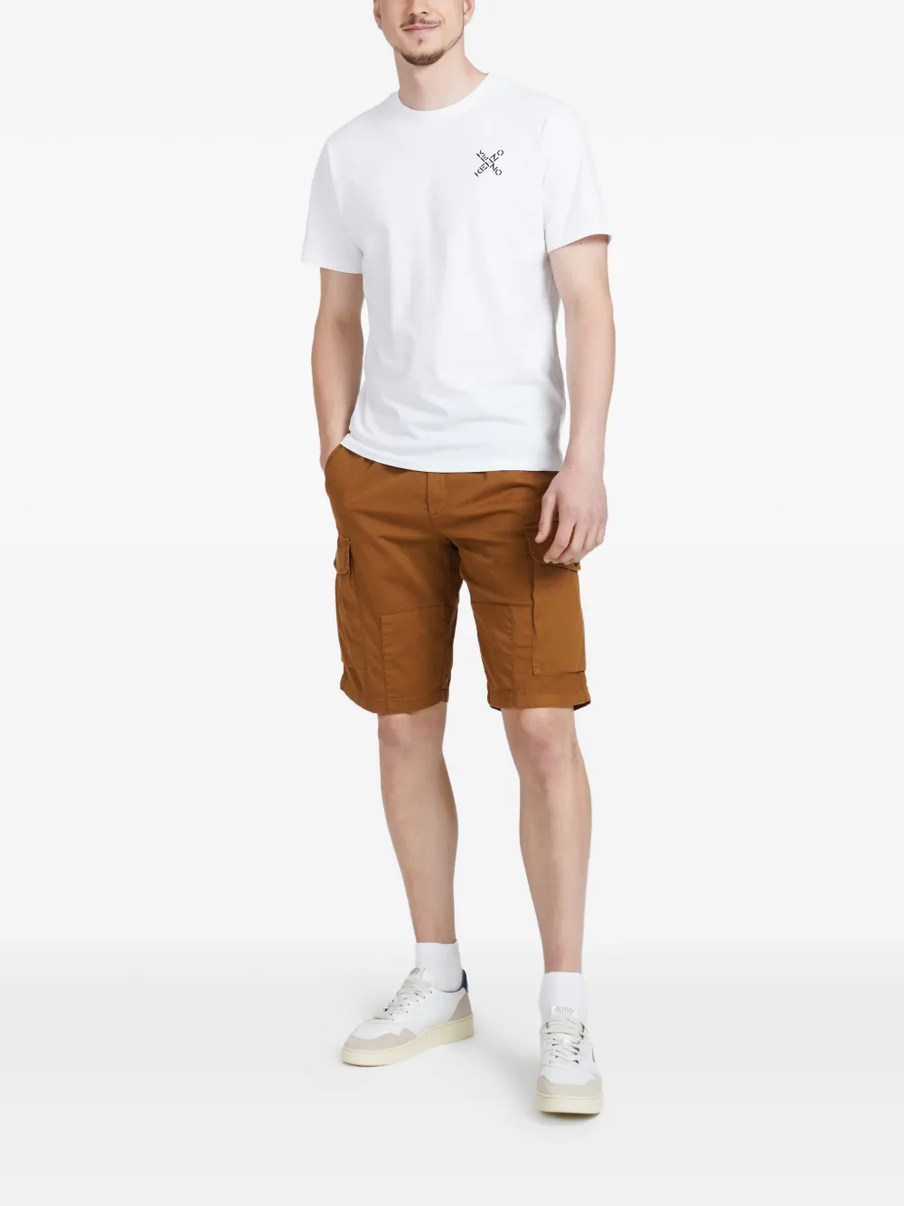 White Sand belted cargo shorts - Bruin