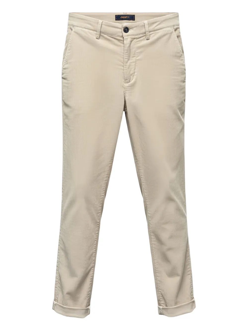 40 WEFT corduroy straight-leg trousers - Toni neutri