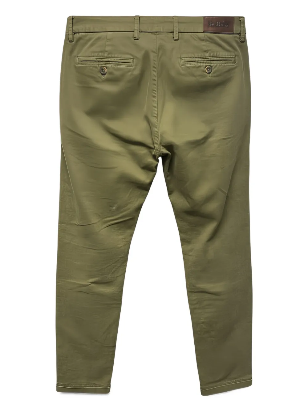 Re-Hash buttoned straight-leg trousers - Groen