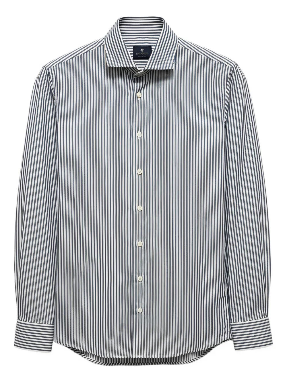 Bastoncino camisa con rayas estampadas | blanco | Image 1