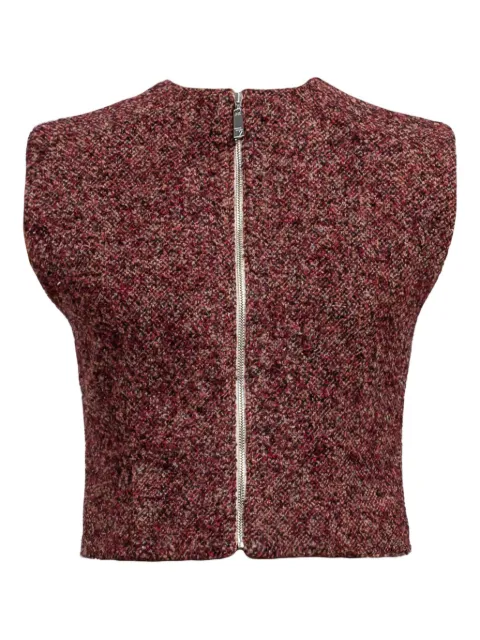 REMAIN zipped vest top