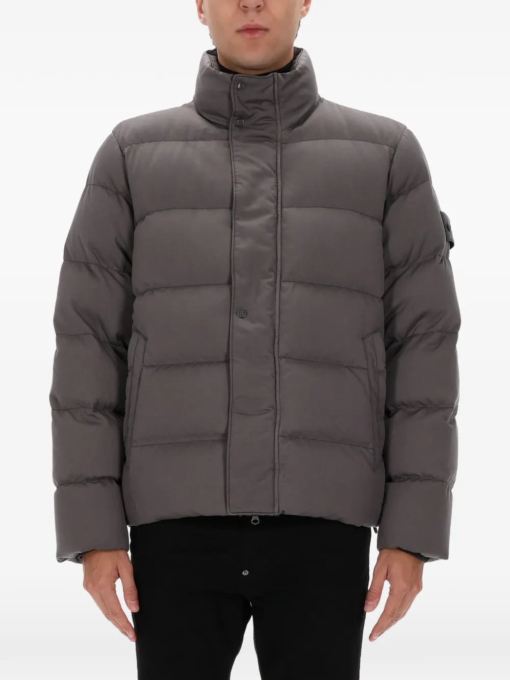 Stone Island padded jacket | Grey | Image 1