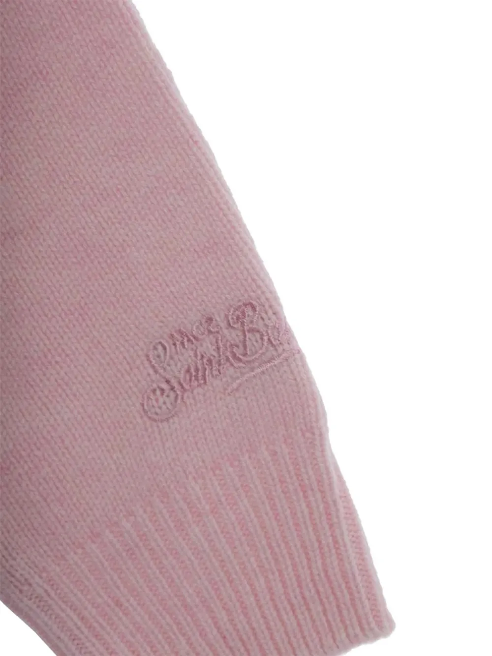  Mc2 Saint Barth Kids Character Heart Sweater - Pink 