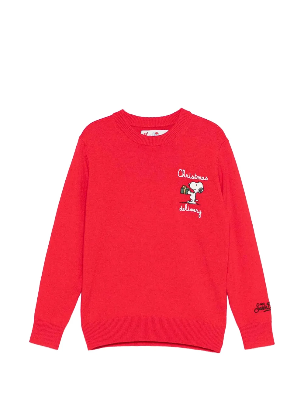 MC2 Saint Barth Kids Maglione con dettaglio grafico - Rosso