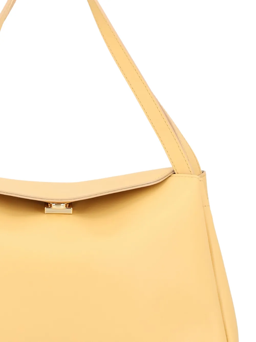  Themoirè Flap Shoulder Bag - Yellow 