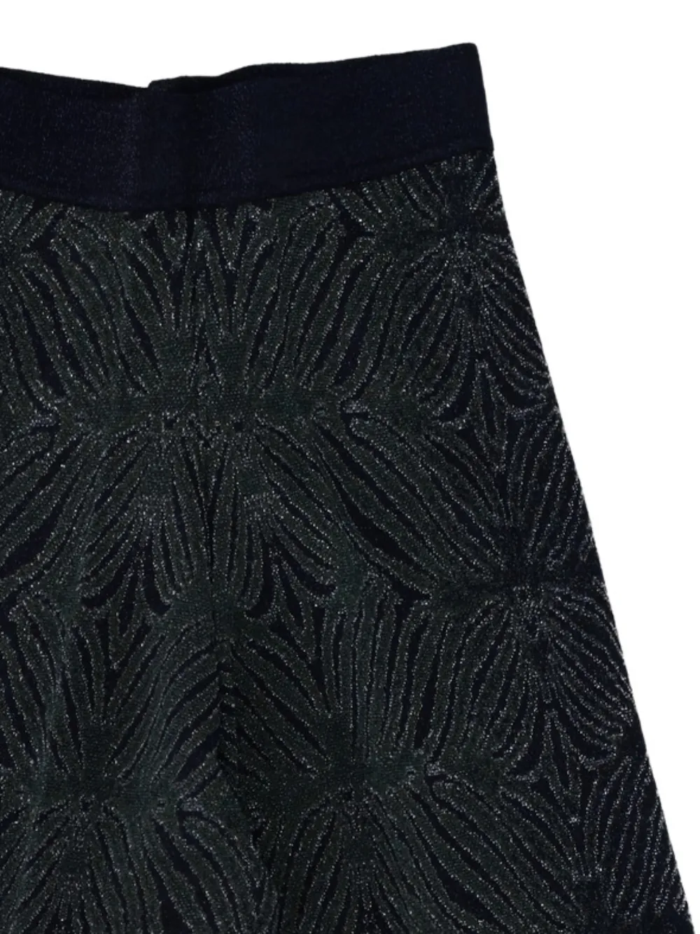 Circus Hotel floral wide-leg trousers - Zwart