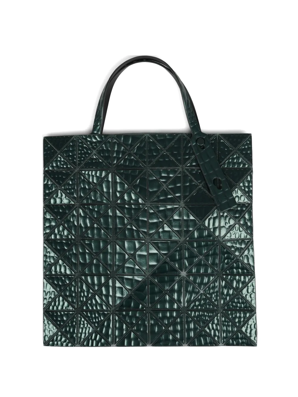 Bao Bao Issey Miyake Meta Kaiju croc-effect tote bag - Verde