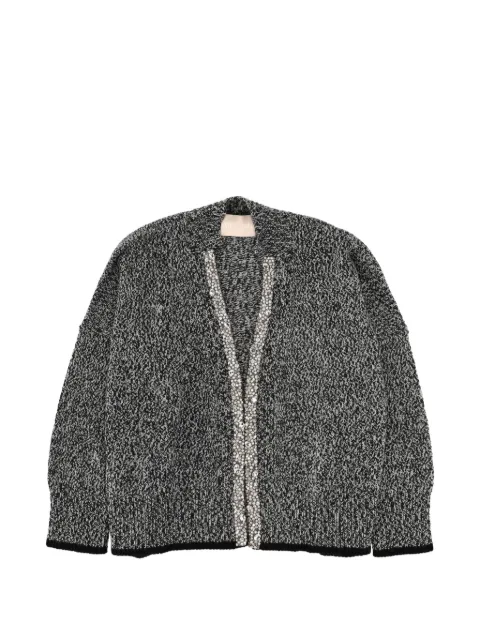 Circus Hotel sequin trim cardigan