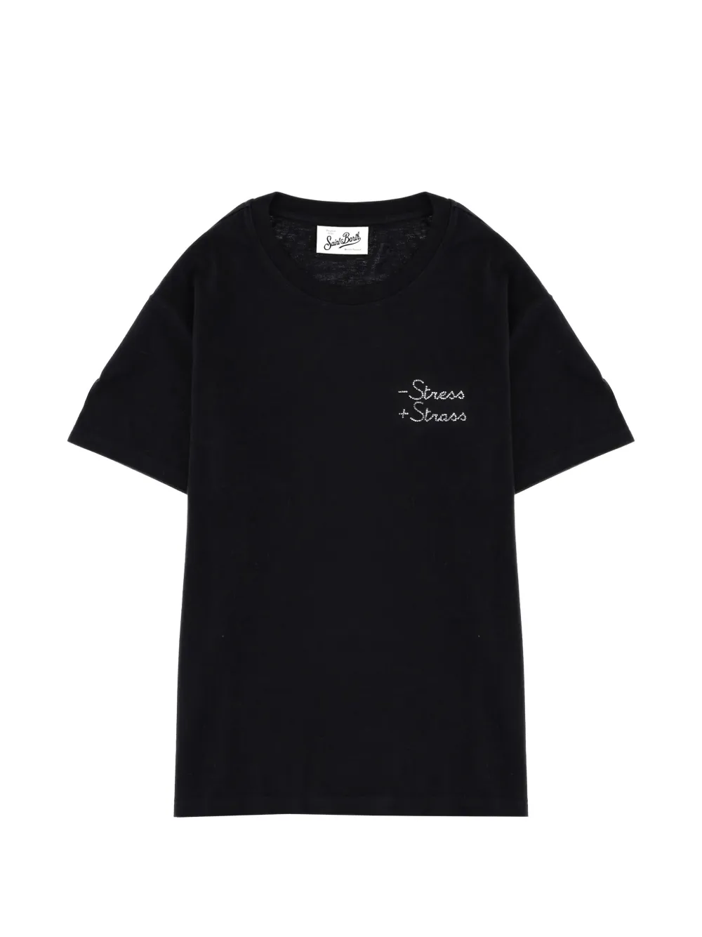 MC2 Saint Barth embroidered T-shirt - Nero