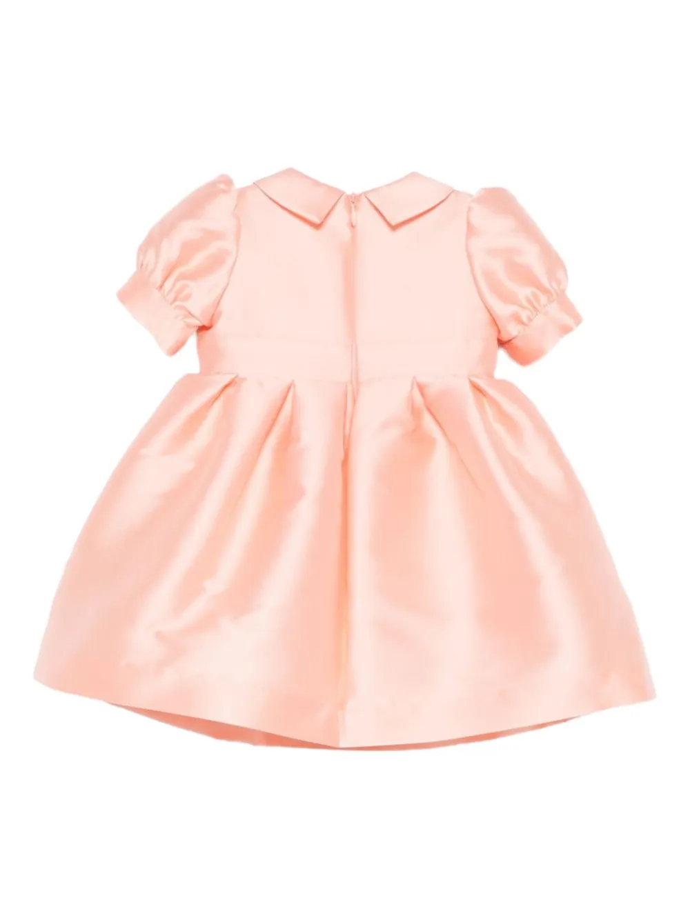 ELIE SAAB JUNIOR Peter Pan collar rose pocket dress - Roze