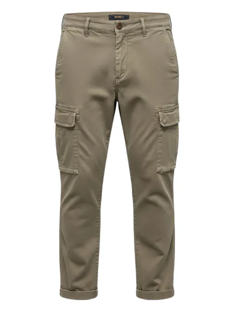 40 WEFT cargo-pockets straight-leg trousers