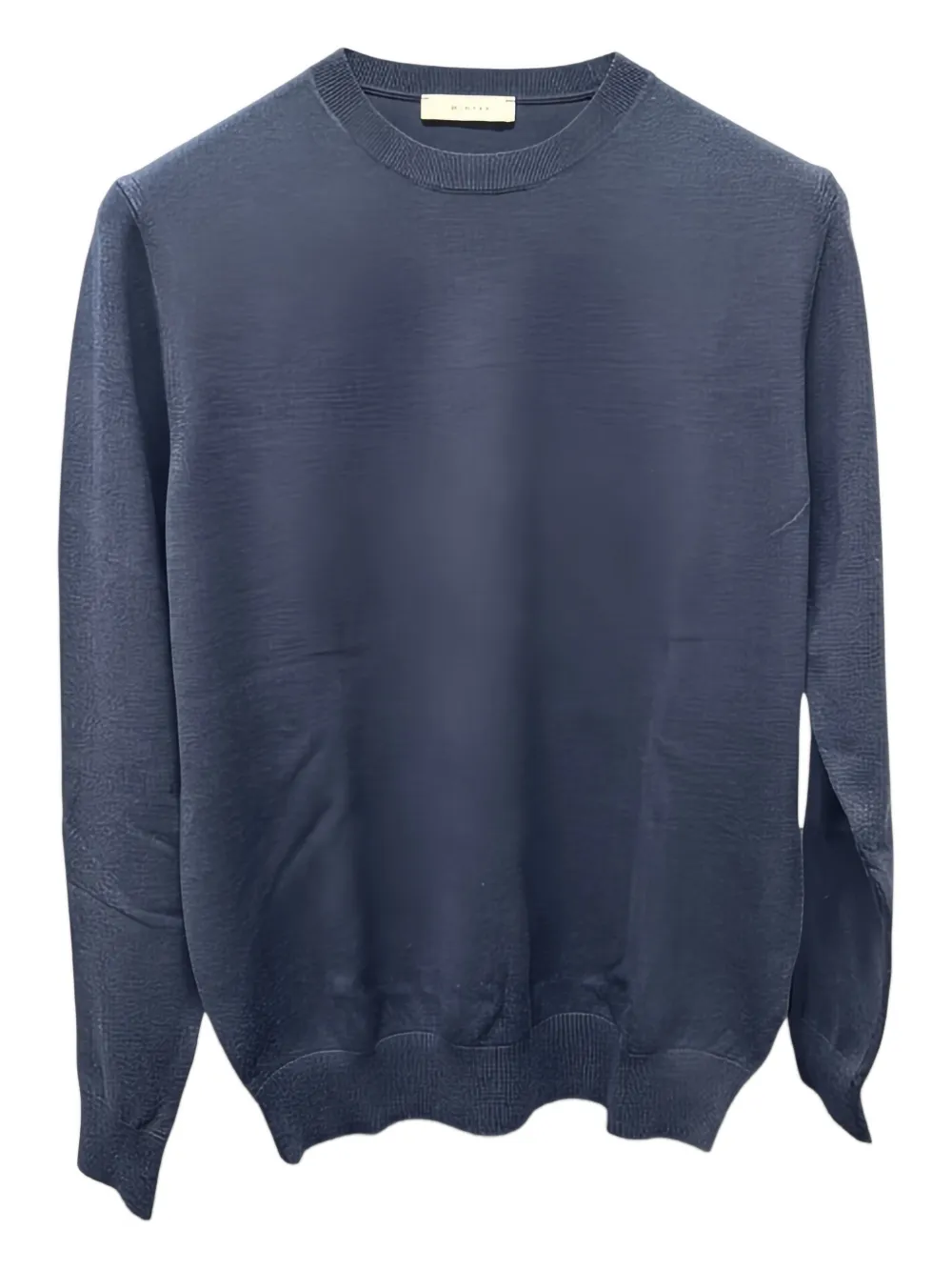 Diktat Crew-neck Sweater In Blue