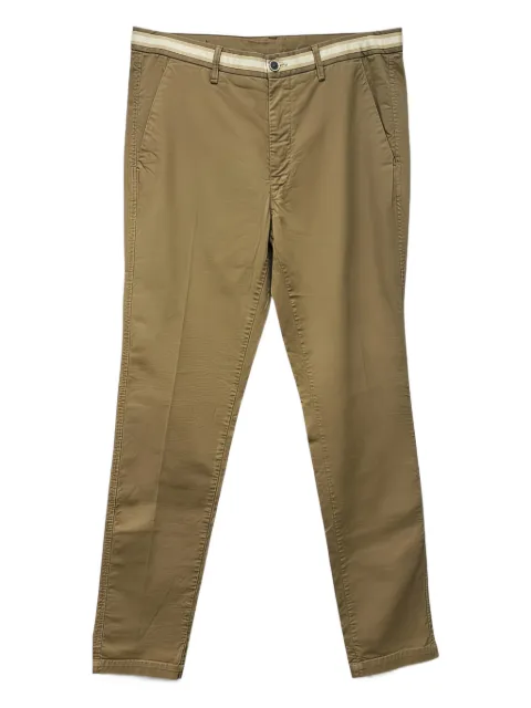 Mason's striped-band straight-leg trousers