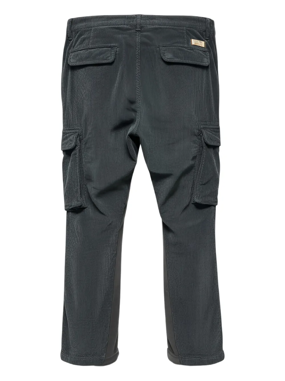 40 WEFT cargo corduroy straight-leg trousers - Grijs