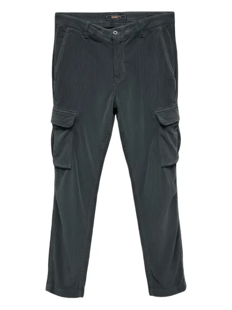 40 WEFT cargo corduroy straight-leg trousers