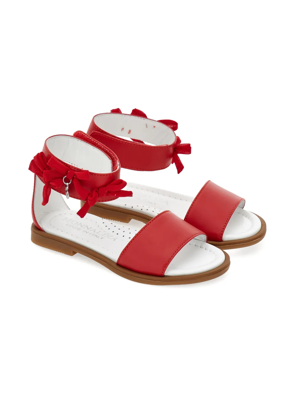 Monnalisa Sandali con fiocco - Rosso