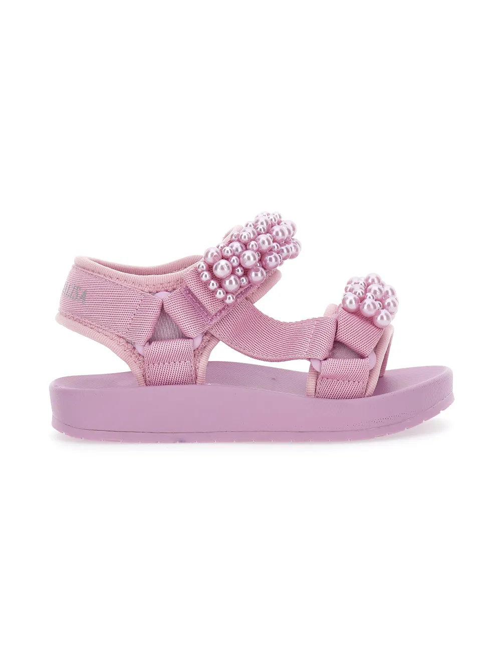 Monnalisa Sandalen met kralenbandje Roze