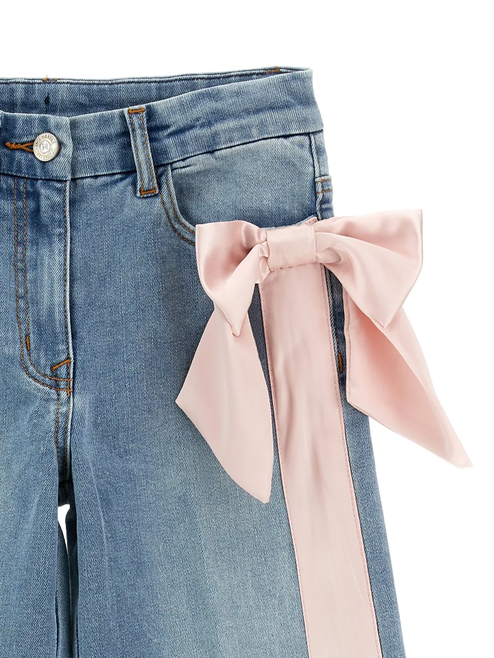 Bow Trim Jeans